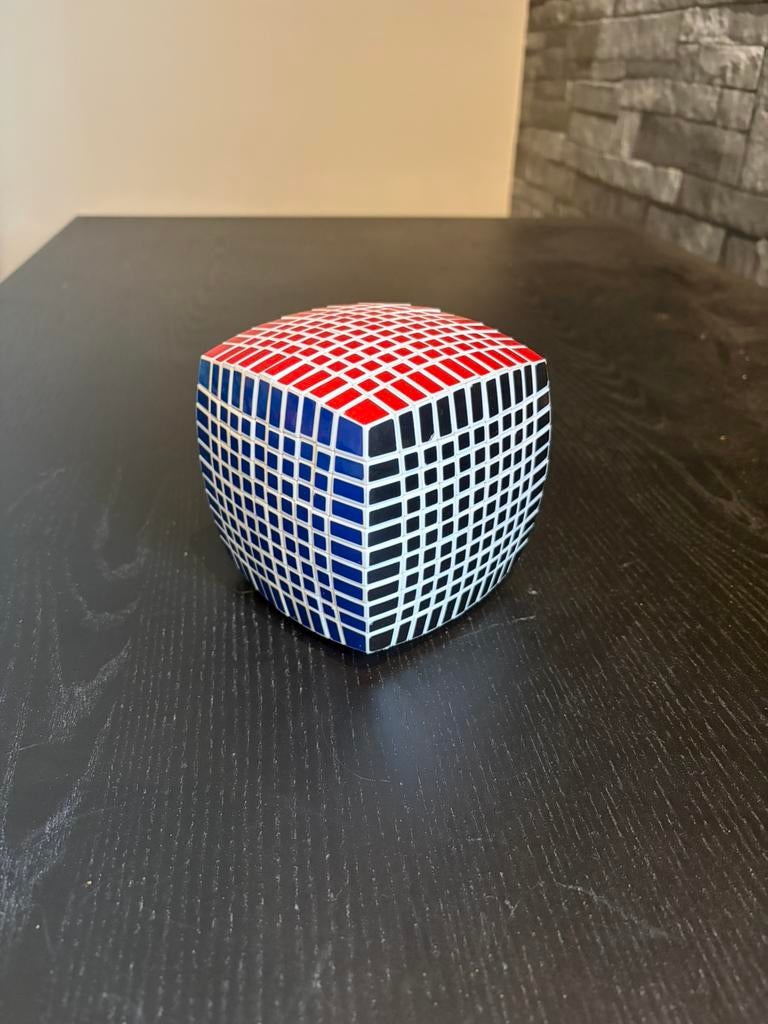 Kubus 11x11 inclusief reservestickers, Hobby en Vrije tijd, Ophalen, Zo goed als nieuw