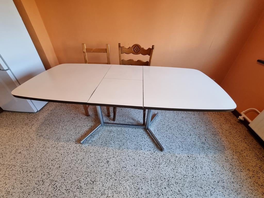 Table de cuisine avec allonge, Maison & Meubles, Enlèvement