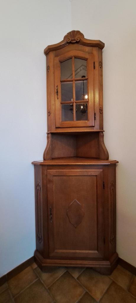 Meuble vitrine en coin, Enlèvement