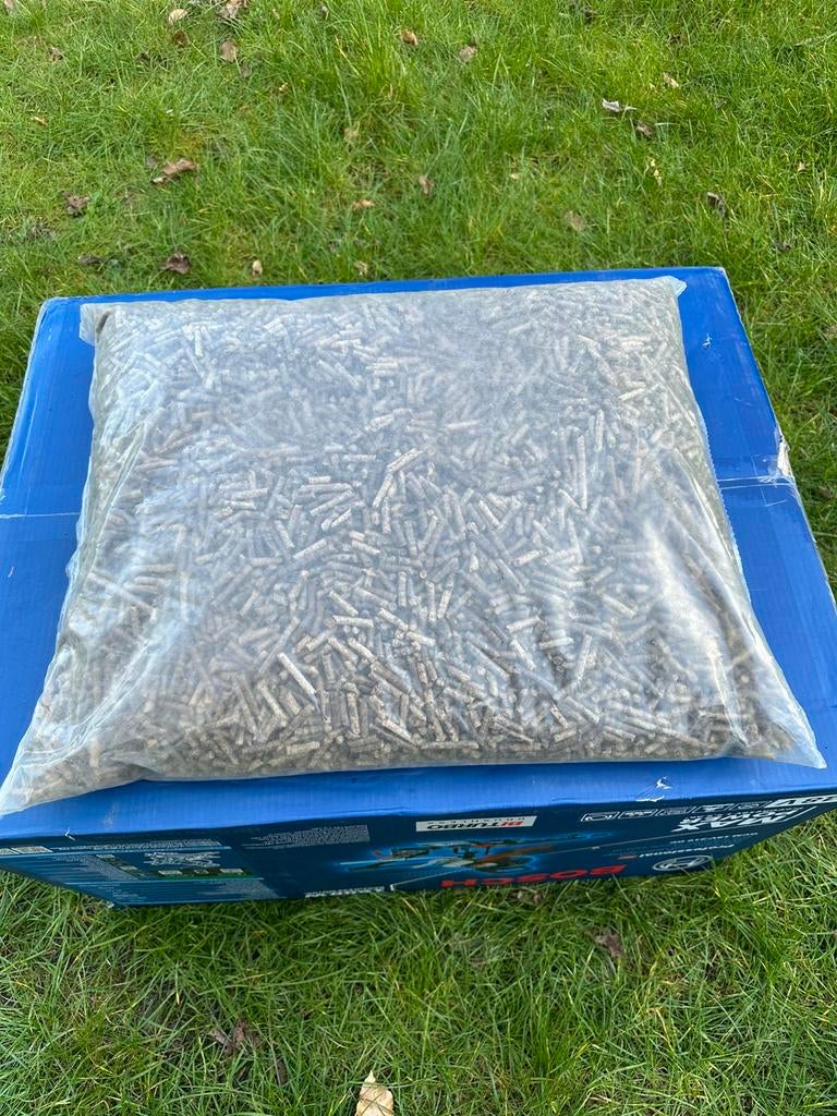 Pellets, Enlèvement