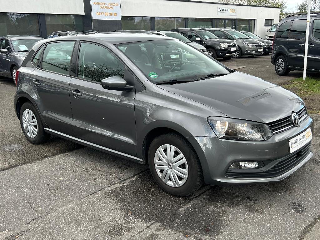VW Polo 1.0i, 2015, 127.230km, Airco, Keuring, 12m Garantie, Voorwielaandrijving, Stof, Euro 6, 4 cilinders