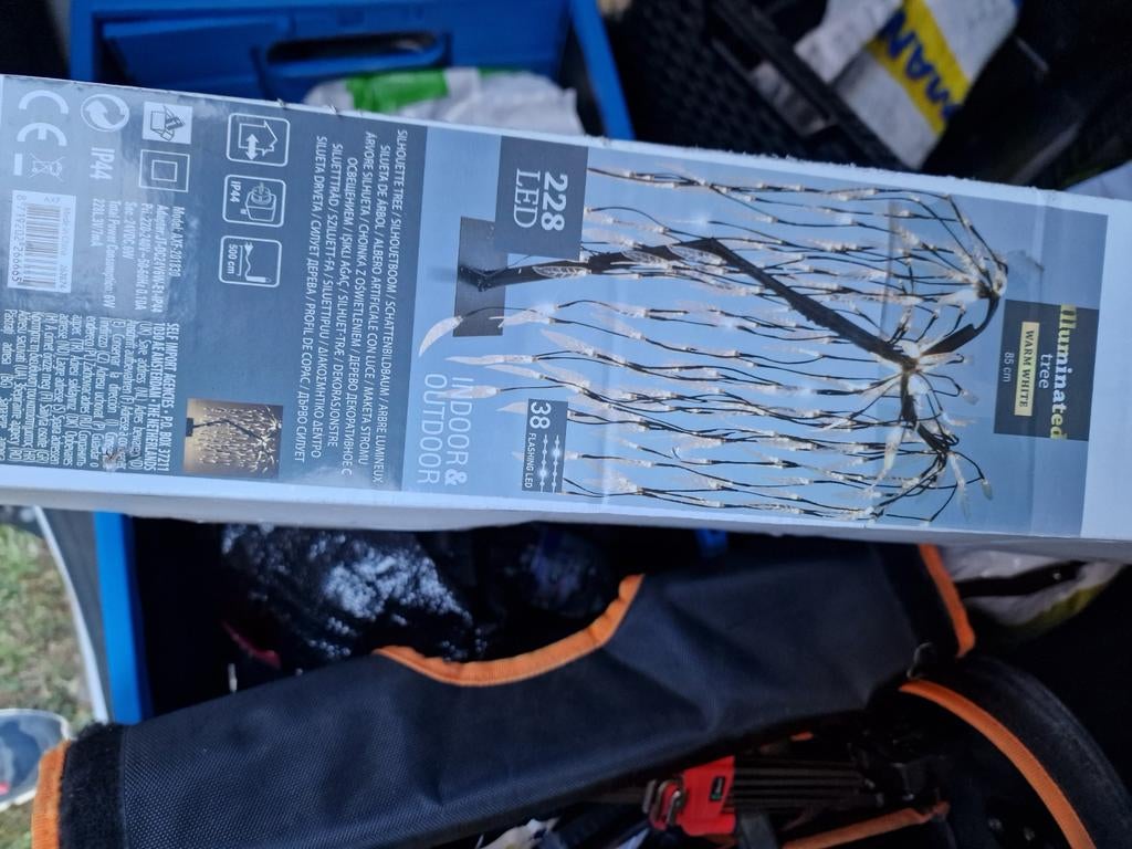 Decoratie verlichting  slingers (boompje) nieuw, Ophalen