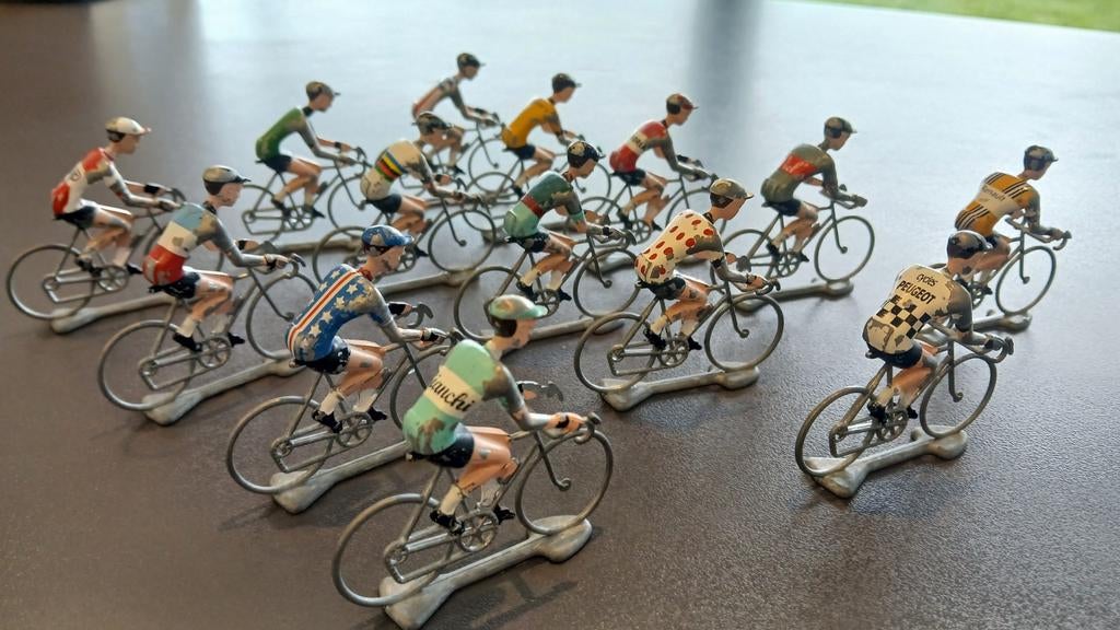 Metalen wielrenners/coureurs., Fietsen en Brommers, Fietsen | Oldtimers, Ophalen of Verzenden