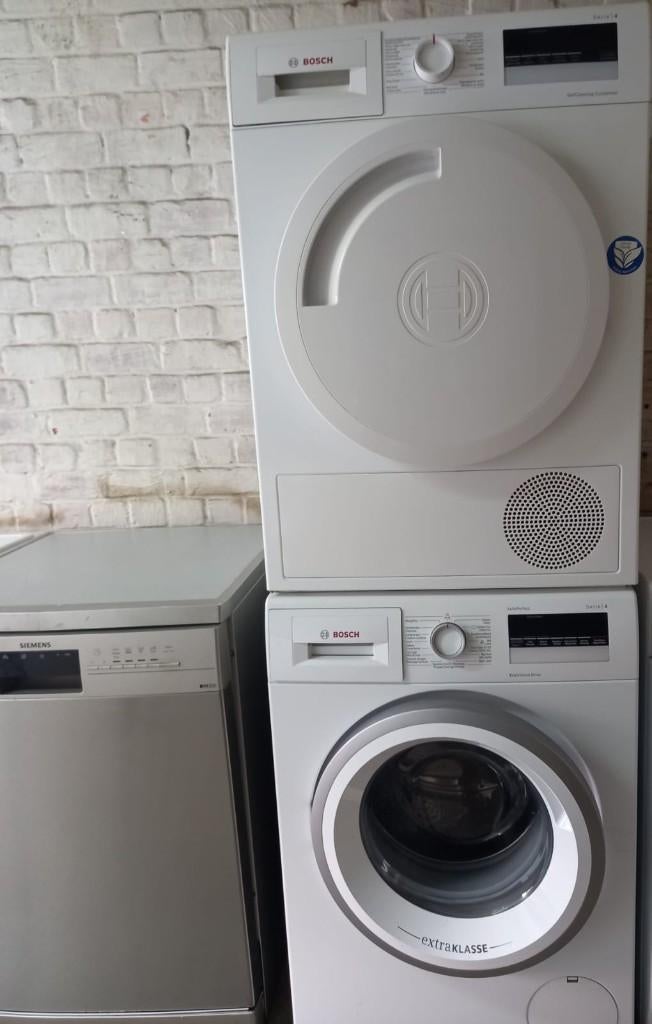Machine à laver Bosch 9kg A +++. Sèche linge bosch 8kg, Electroménager, Enlèvement, Comme neuf