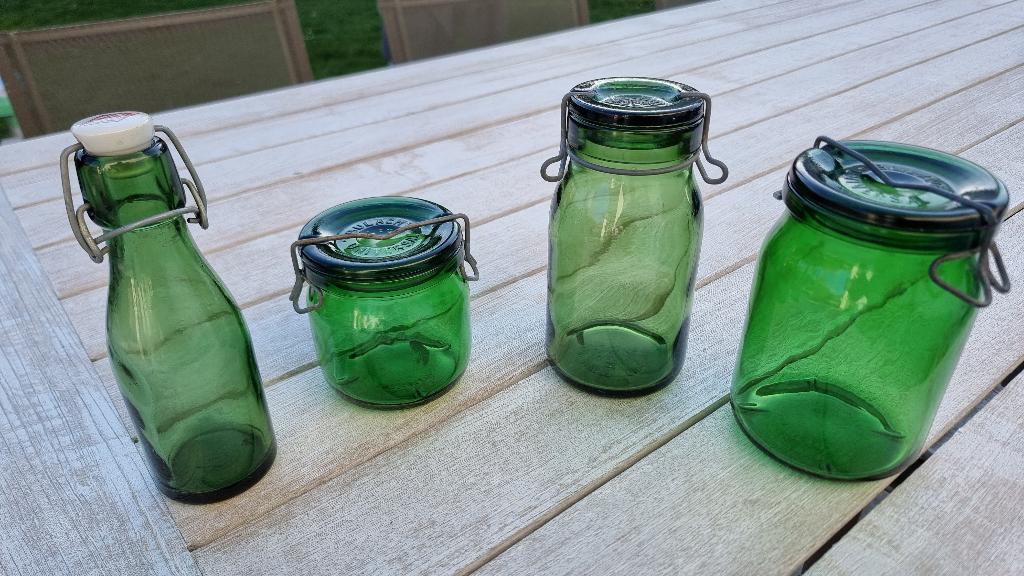 Bocaux en verre de conservation BULACH, Maison & Meubles, Cuisine | Casseroles & Poêles, Enlèvement, Comme neuf, Verre, Autres types