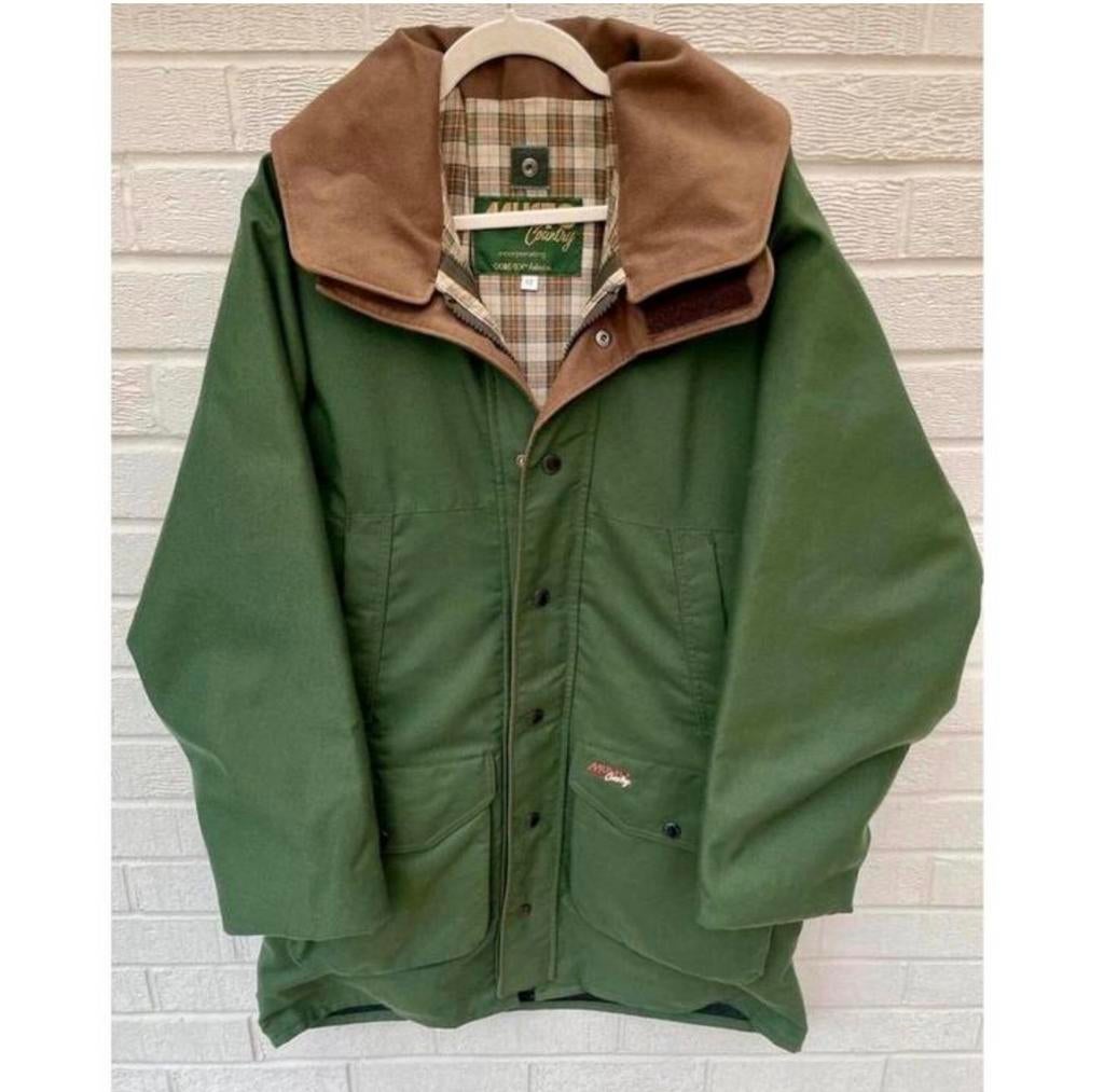 Veste imperméable vintage MUSTO COUNTRY pour hommes Green M, Enlèvement ou Envoi, Comme neuf, Taille 48/50 (M), Vert