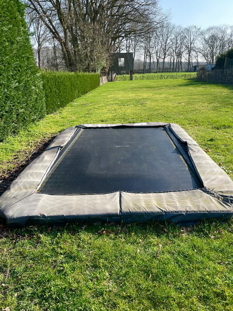 Trampoline Pro line inground, Kinderen en Baby's, Speelgoed | Buiten | Trampolines, Ophalen, Gebruikt