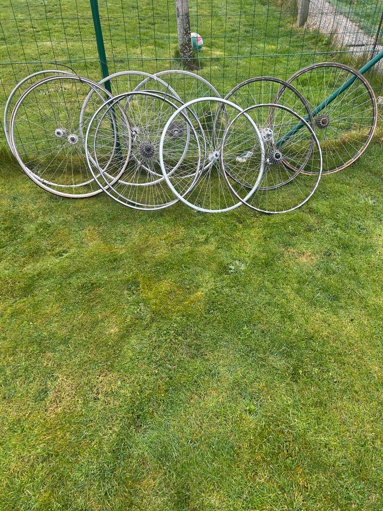 Lot de roue pour vélo de course tout marque, Enlèvement ou Envoi, Utilisé, Roue