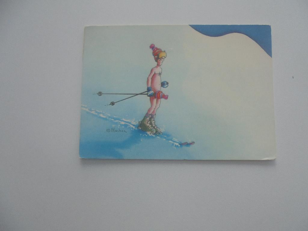 sexy fantasie postkaart, Verzenden, 1980 tot heden, Ongelopen, Overige thema's