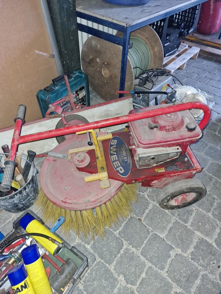 Veegmachine met toebehoren. Heel compleet, Ophalen, Gebruikt, Sweep