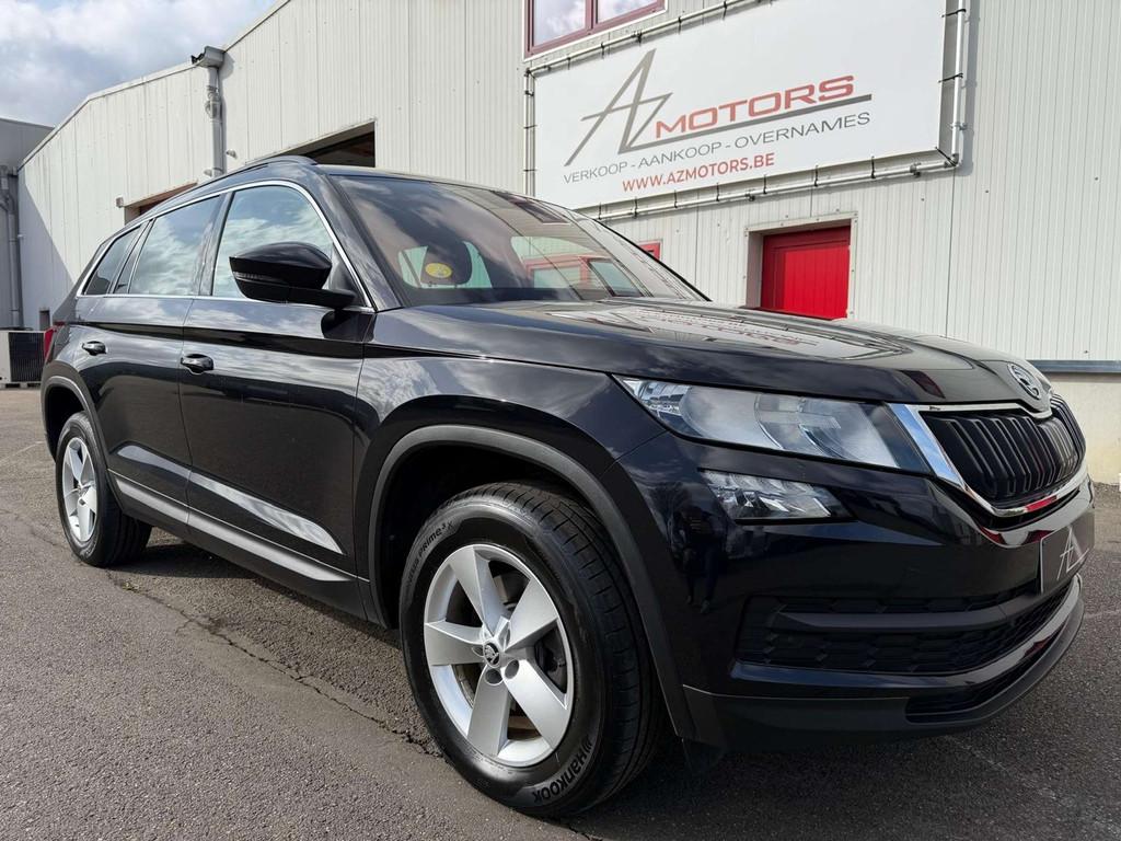 Skoda Kodiaq 2.0TDi DSG Keyless/Carplay/Android/Facelift/Cam, Auto's, Stof, Gebruikt, Zwart, Bedrijf