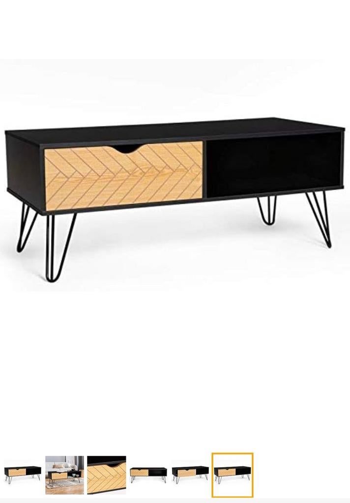 Table basse (neuf) plus meuble tv, Maison & Meubles, Enlèvement ou Envoi
