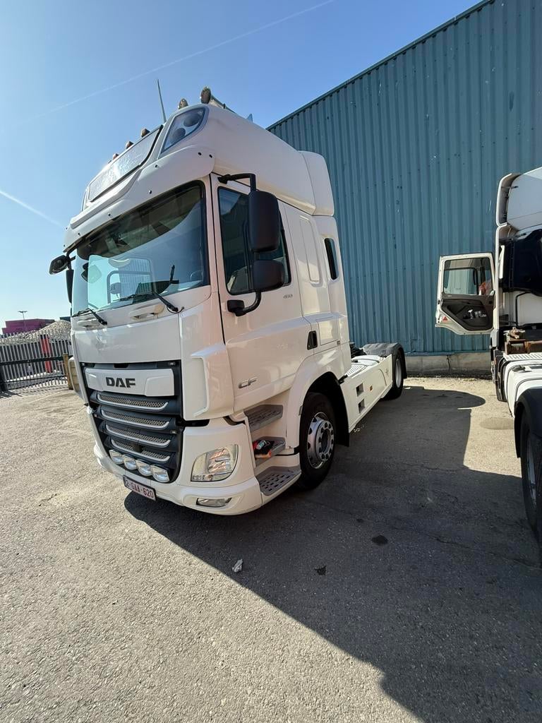 DAF CF 480 FT met kipinstallatie ., Autos, Camions, Achat, 2 portes, Diesel, Automatique