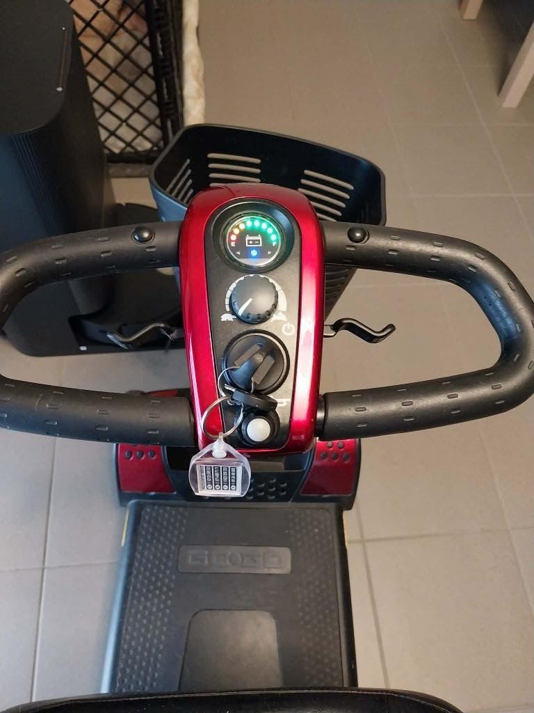 te koop scootmobiel, Enlèvement, Comme neuf, 16 à 25 km, 10 km/h ou moins