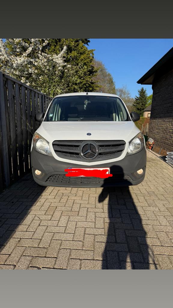 Te Koop Mercedes Citan Lange Versie!, Autos, Mercedes-Benz, Particulier, Diesel, Euro 5, Blanc, Enlèvement