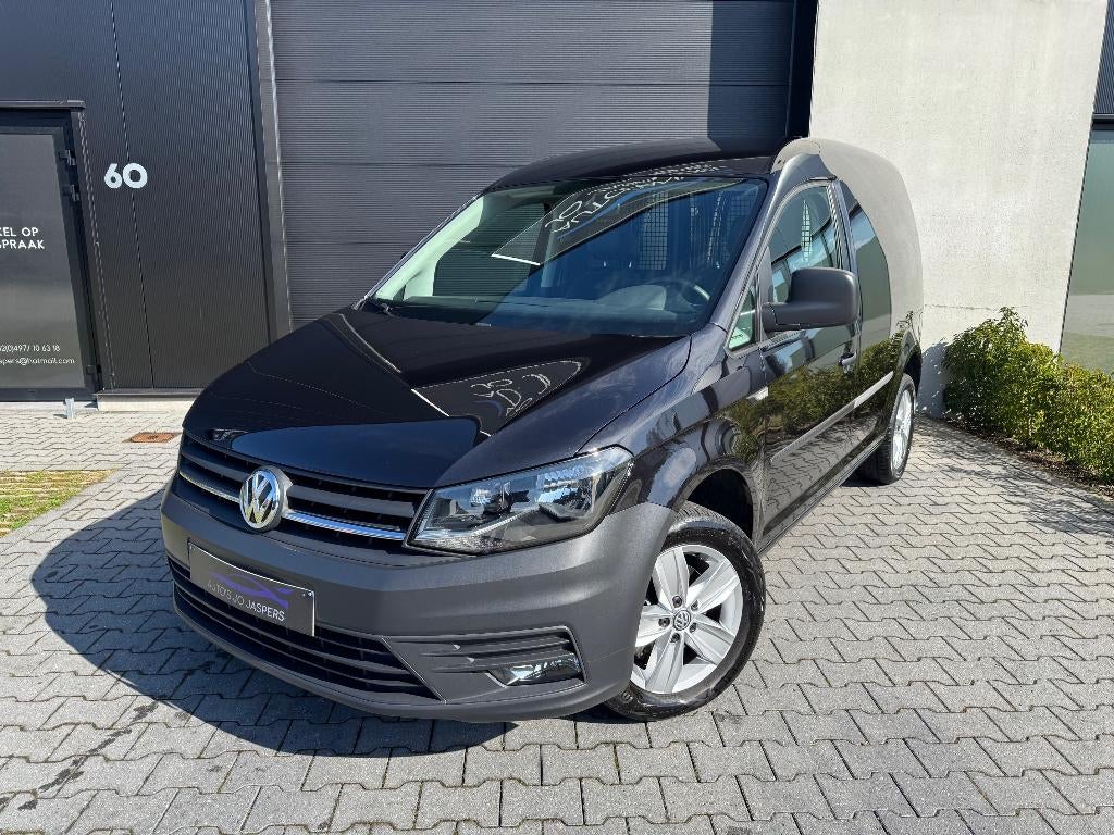 Volkswagen Caddy / lichte vracht / Benzine / Automaat, Auto's, Volkswagen, Stof, Zwart, 5 deurs, 2 zetels