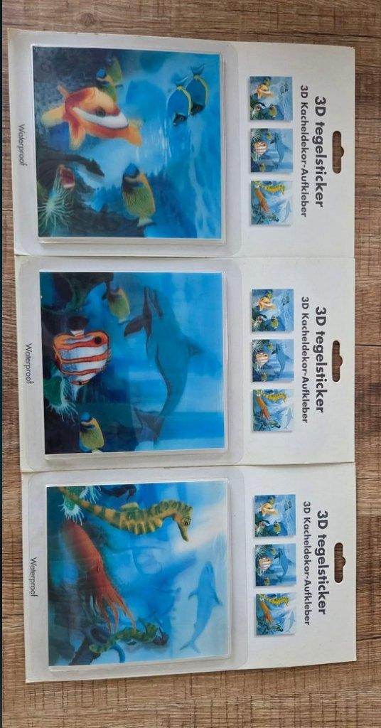 3D-tegelstickers waterdicht, Maison & Meubles, Enlèvement, Neuf
