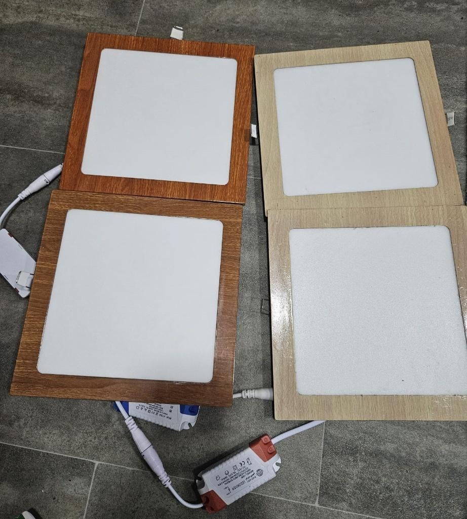 plafond led lampen verlichten, Neuf, Spot encastrable ou Spot mural, Synthétique, Enlèvement