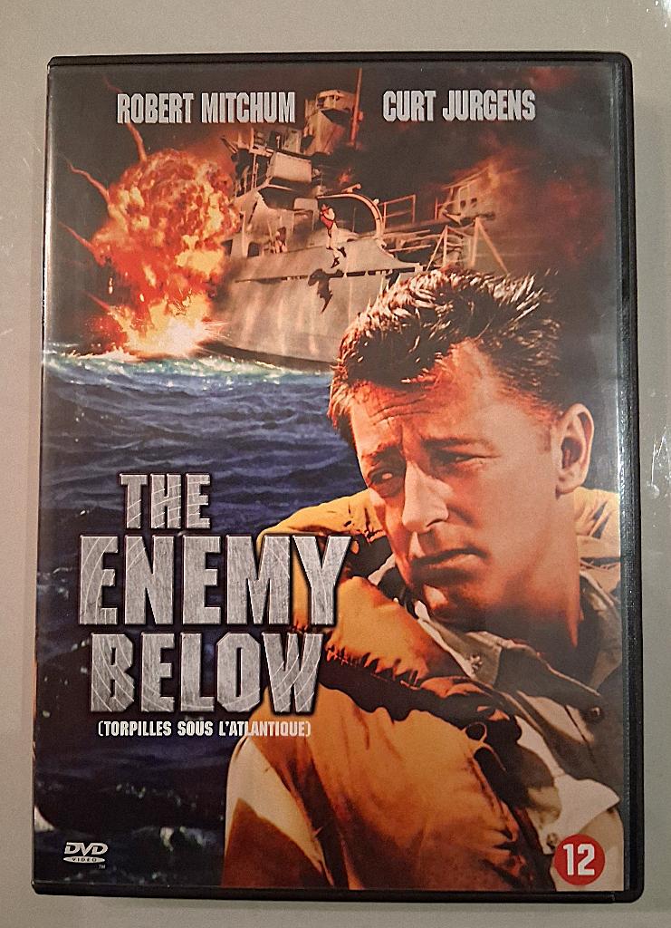 The Enemy Below (oorlogsfilm), CD & DVD, DVD | Action, Enlèvement ou Envoi, Comme neuf, Guerre