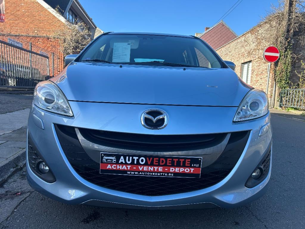 Mazda 5 2.0i Active 7 PLACES BOITE AUTO GAR.1AN, Euro 5, Zwart, 4 cilinders, Blauw
