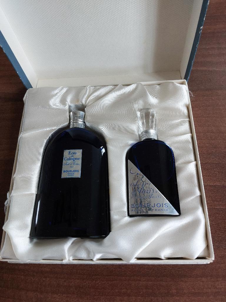 BOURGEOIS set met parfum en eau de cologne, Ophalen of Verzenden, Nieuw, Parfumfles, Gevuld