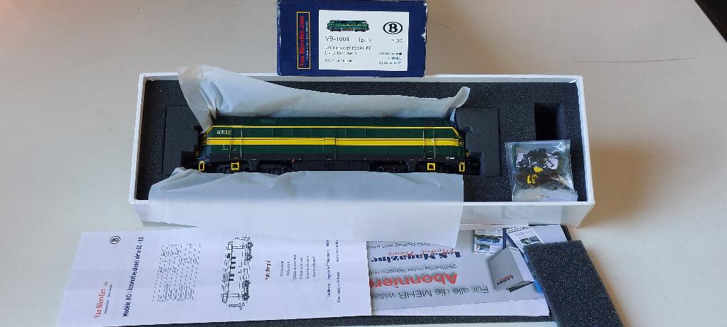 SNCB/NMBS VAN BIERVLIET LOCO DIESEL 6053X*ST GHISLAIN*HO*DC, Hobby & Loisirs créatifs, Trains miniatures | HO, Neuf, Locomotive