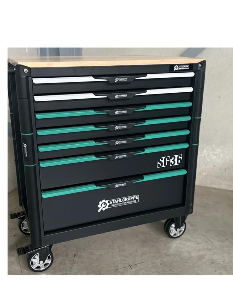 SG36 stahlgruppe gereedschapwagen Nieuw in de verpakking., Enlèvement, Remplie, Neuf