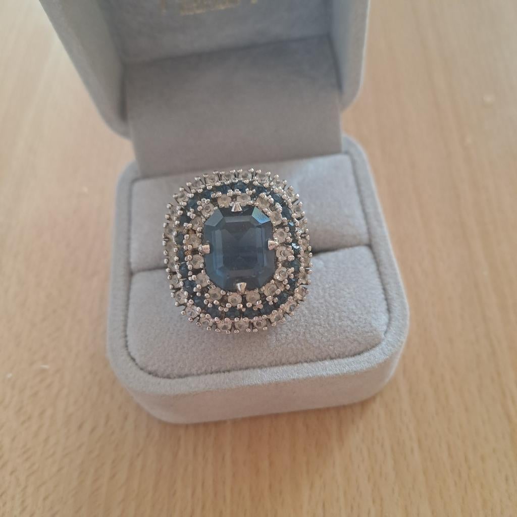 Zilver ring, Handtassen en Accessoires, Ringen, Ophalen, Zilver, Zilver