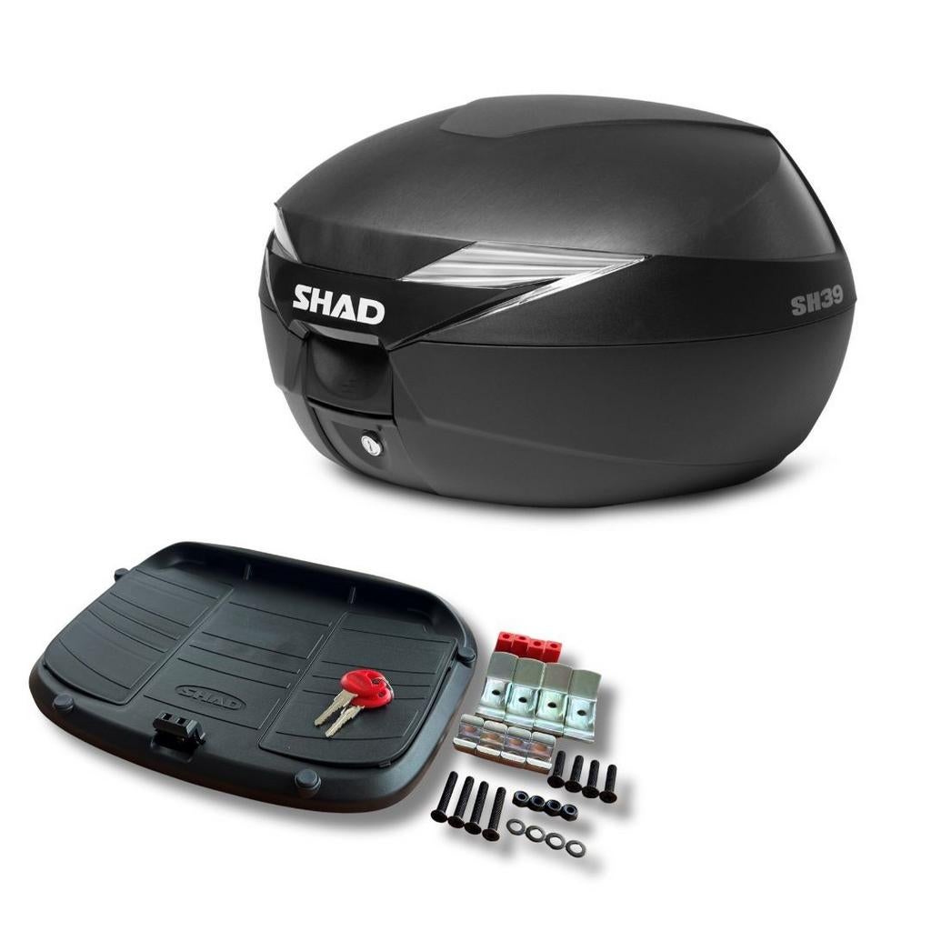 Shad 39 topkoffer plus beugel cruisym, Motoren, Ophalen