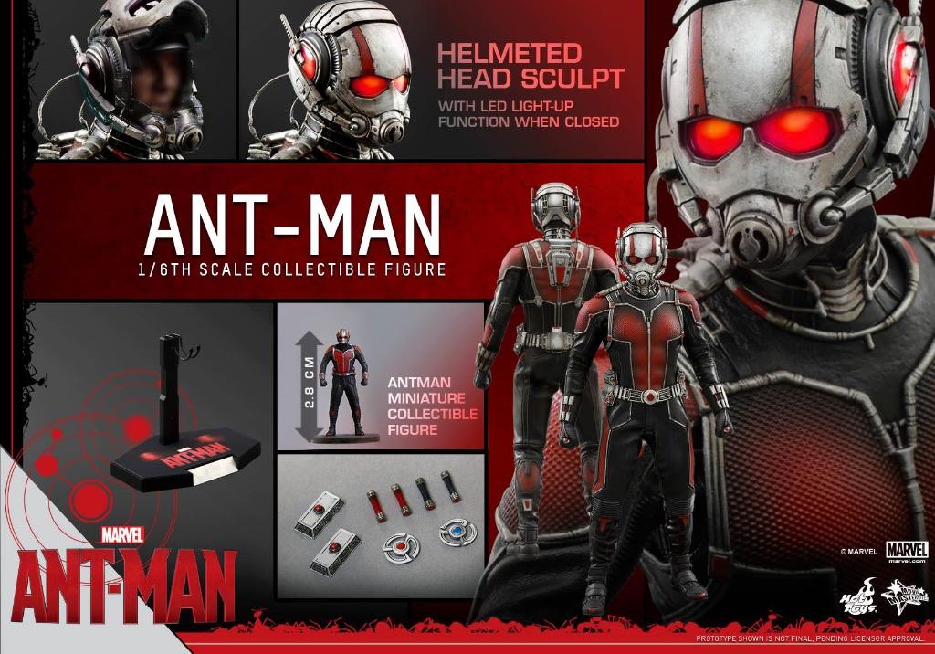 Hot Toys Marvel Antman MMS308, Collections, Envoi, Neuf