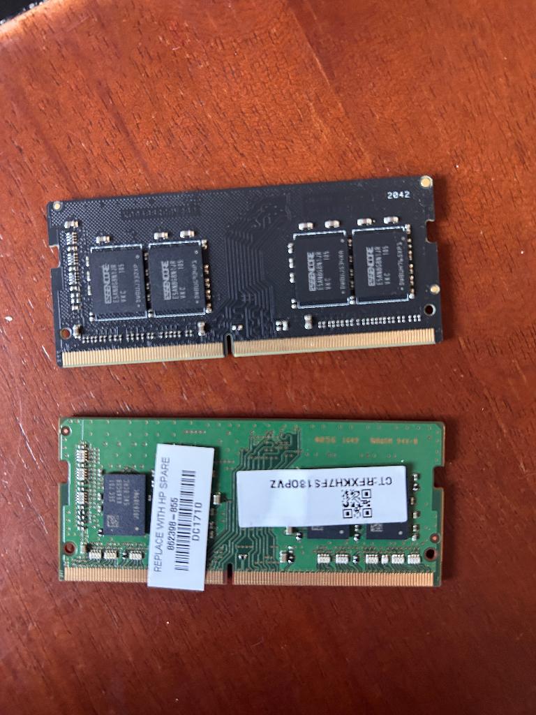 2 x 8GB RAM, Informatique & Logiciels, Enlèvement ou Envoi, DDR4, Comme neuf, Laptop