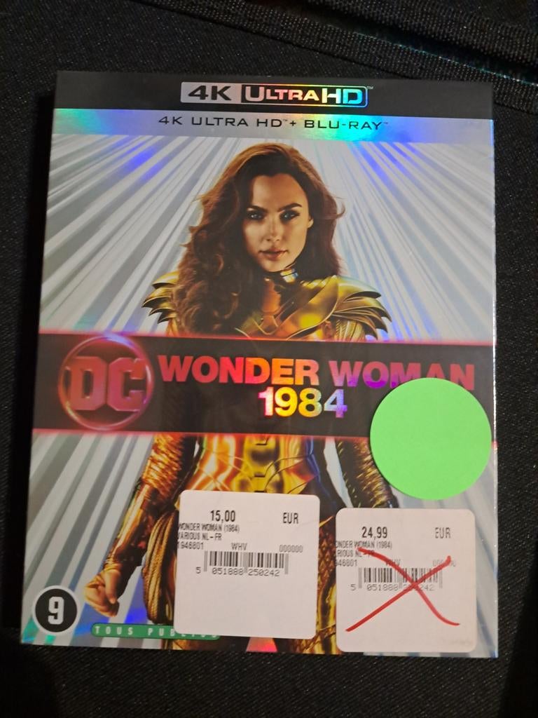 Blu ray 4k wonder woman 1984, Cd's en Dvd's, Blu-ray, Ophalen, Nieuw in verpakking, Actie