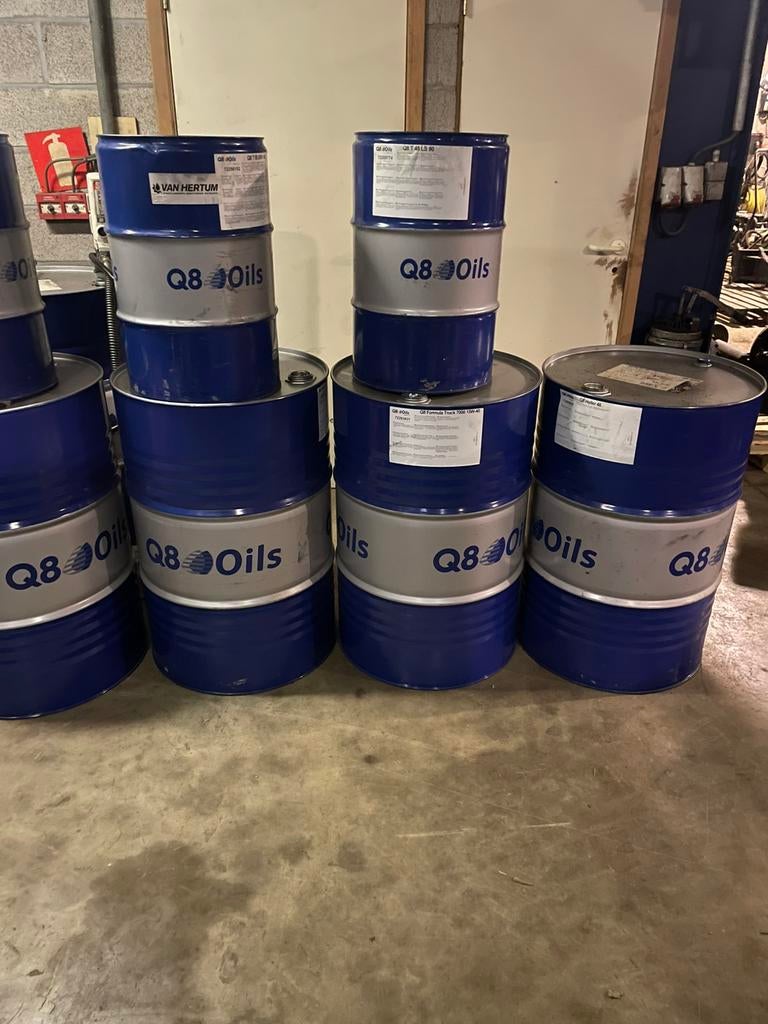 Olievat, Ophalen, Zo goed als nieuw