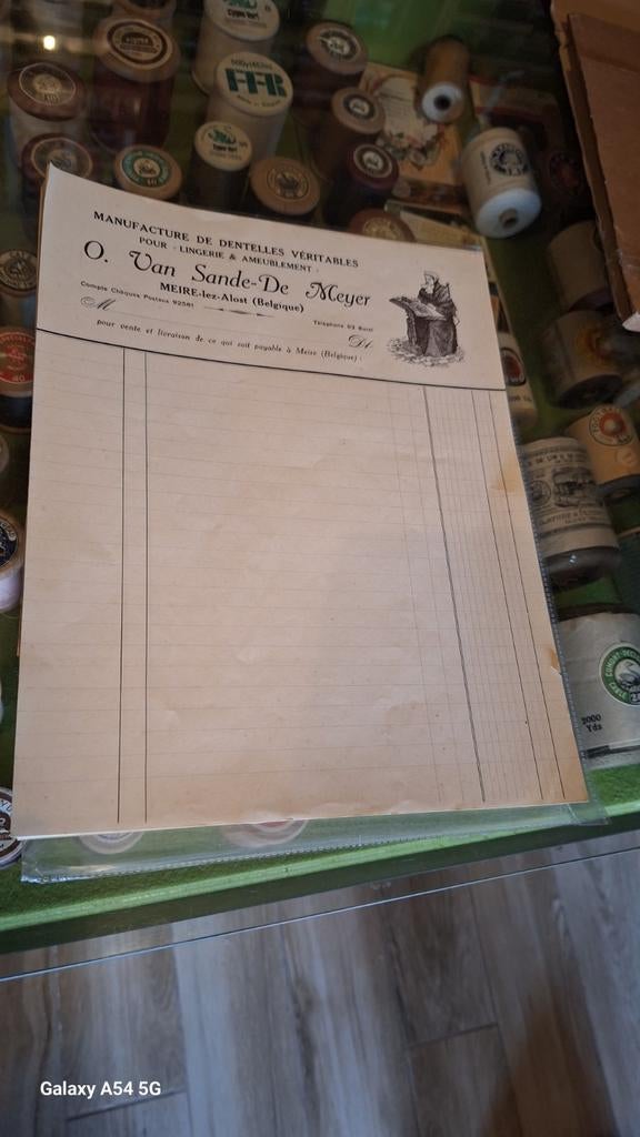 Ongeschreven bedrukte factuur, Boeken, Encyclopedieën, Ophalen of Verzenden