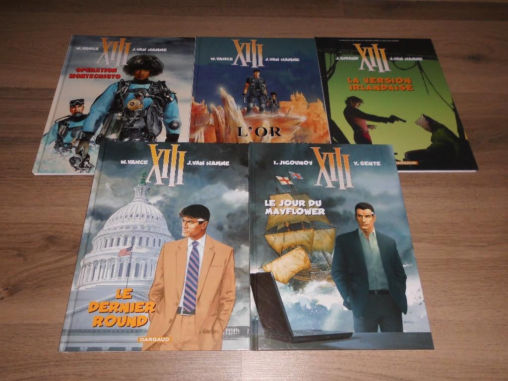 lot 5 bd collection XIII en EO et autres tome 16 à 20, Livres, Enlèvement ou Envoi