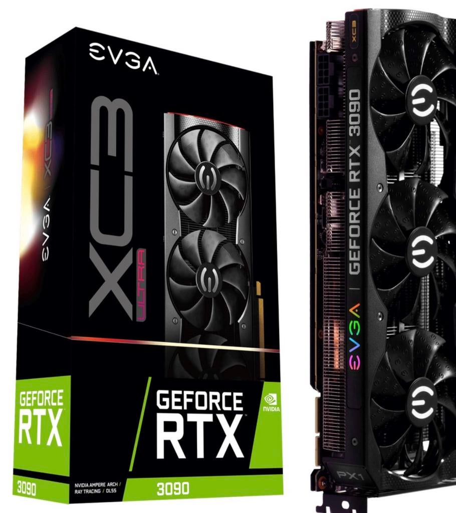 EVGA GeForce RTX 3090 XC3 Ultra 24GB (In perfecte staat), Computers en Software, Ophalen, Zo goed als nieuw