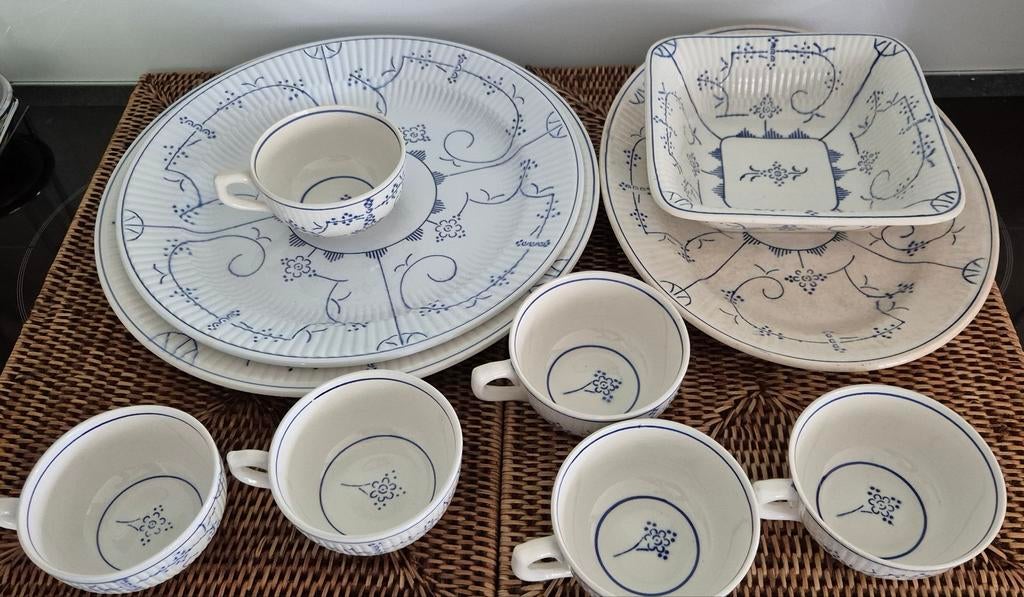 Lot Boch Copenhague 10 stuks, Antiek en Kunst, Ophalen