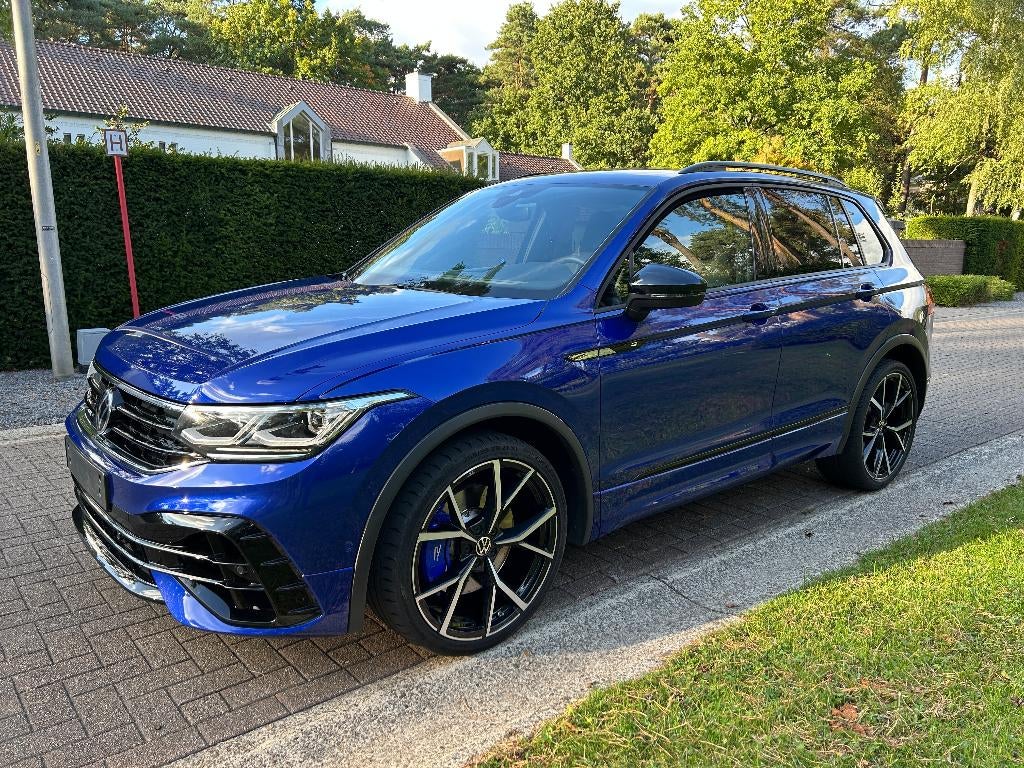 VW TIGUAN 2.0 TSI * R * 320 PK 09-2021 * LICHTE VRACHT *, 2 places, Bleu, Automatique, Particulier