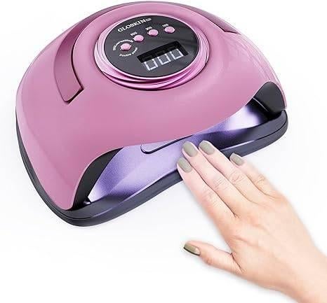 Lampe à ongles en gel UV | 180 W | LIVRAISON GRATUITE, Neuf, GLOSKIN, -, Rose