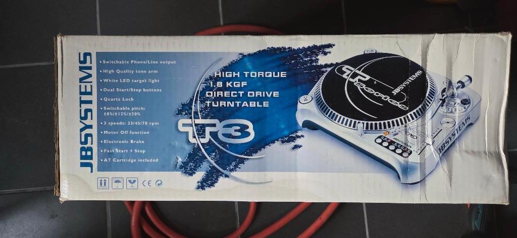 Platendraaier , professioneel  DJ, Ophalen, Nieuw, Platenspeler, Overige merken