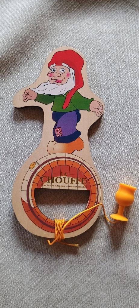 La Chouffe bilboquet vangbal spel, Verzamelen, Ophalen of Verzenden