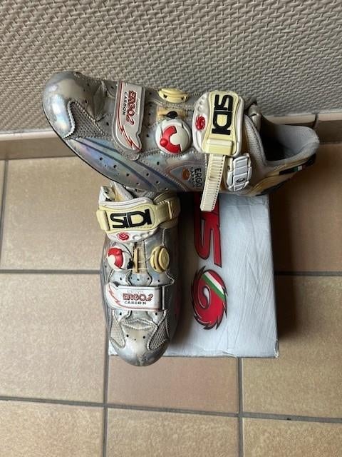 fietsschoenen SIDI ergo 2 Carbon Steel Lux, Fietsen en Brommers, Ophalen, Gebruikt, Heren, Schoenen