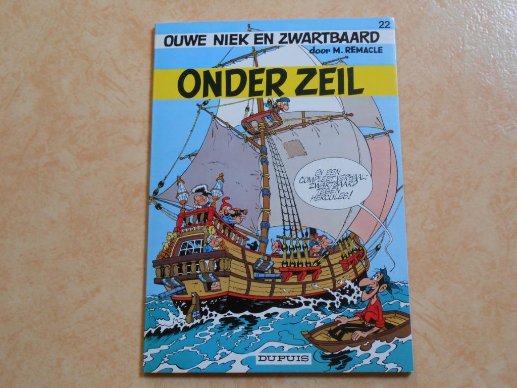 Ouwe Niek en Zwartbaard 22 Onder zeil 1979 1 ste druk., Boeken, Eén stripboek, M. Remacle, Nieuw, Ophalen of Verzenden