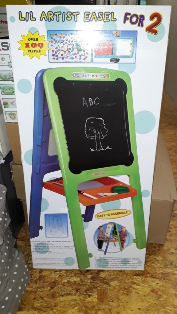 Krijt- en magneetbord EN extra's !!!, Ophalen, Gebruikt