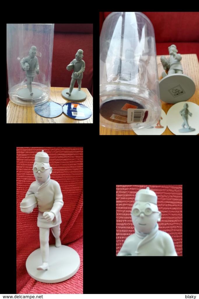 TINTIN LOTUS BLEU - Kuifje LOTUS BLAUW --- 12 cm, Verzamelen, Verzenden, Kuifje, Nieuw, Beeldje of Figuurtje