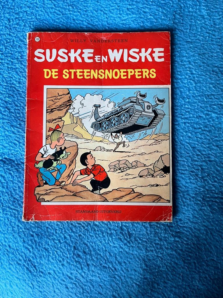 Strips  Suske en Wiske, Jommeke en de Smurfen, Enlèvement