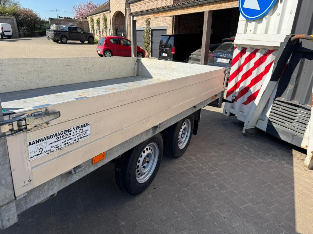 aanhanger machine, Ophalen of Verzenden, Zo goed als nieuw