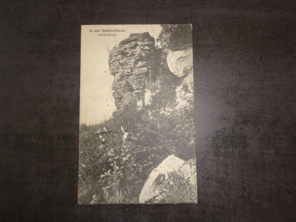 1 ancienne carte postale du Grand Duché Luxembourg, Enlèvement