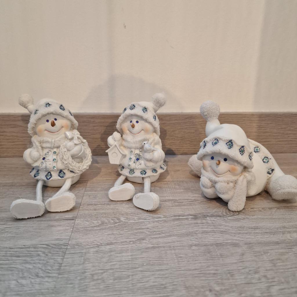 Set mooie sneeuwmannen, Ophalen of Verzenden, Zo goed als nieuw