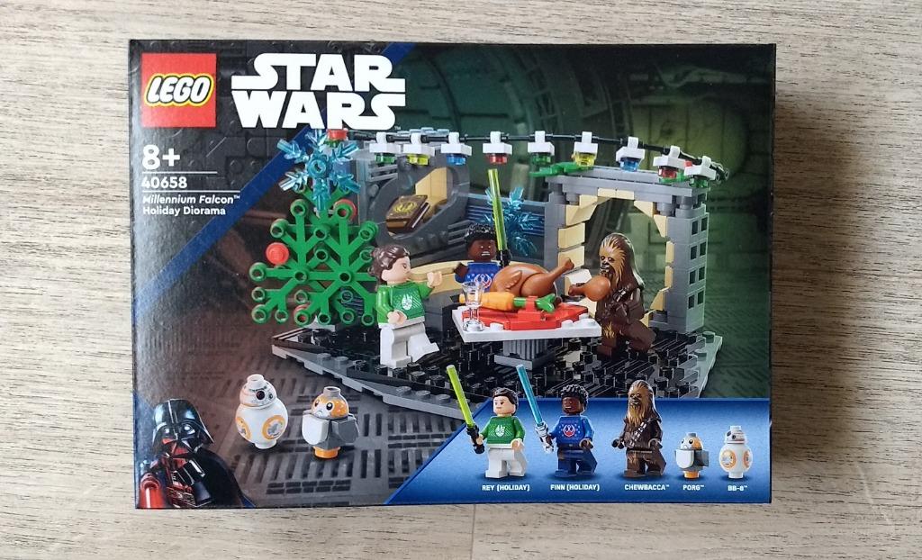 Lego 40658 Millenium Falcon holiday diorama kerstmis Nieuw, Ophalen of Verzenden, Nieuw, Complete set, Lego